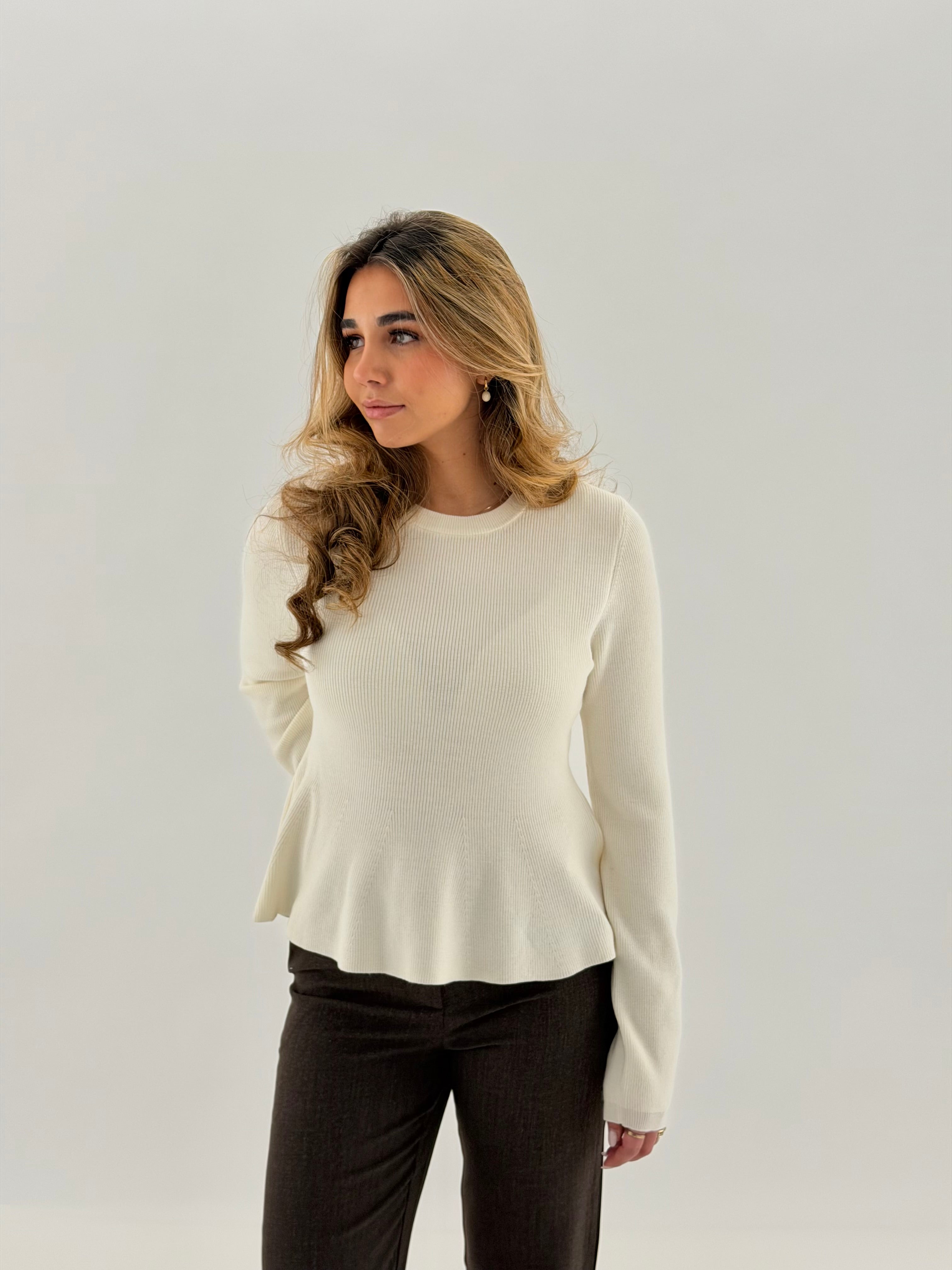 PCJAN Pullover - Cloud Dancer